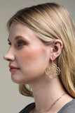 Triple Layered Marquise Earrings